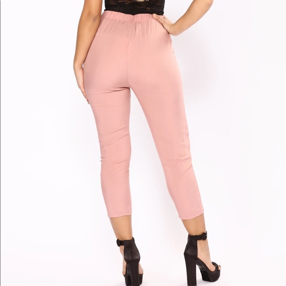 Fashionnova Work Tie Pants - Picture 4 of 4